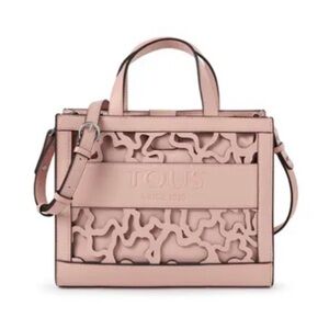 TOUS Pink Amaya Kaos Shock Medium Bag with Detachable Shoulder Strap